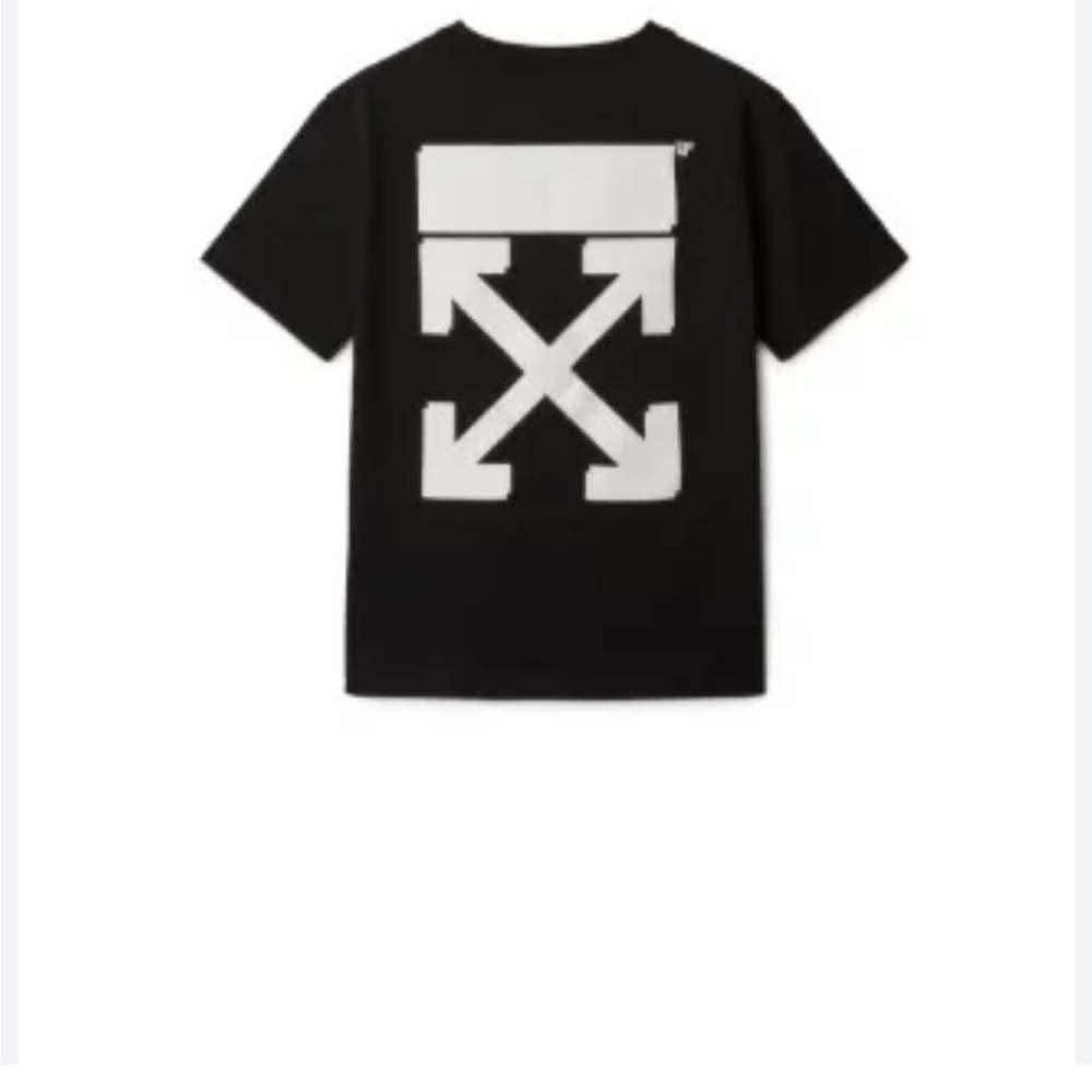 Off-White Black Graphic T-Shirt